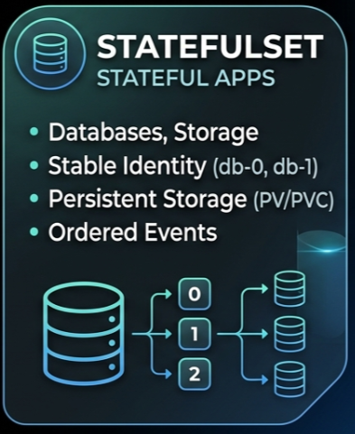 K8s statefulset